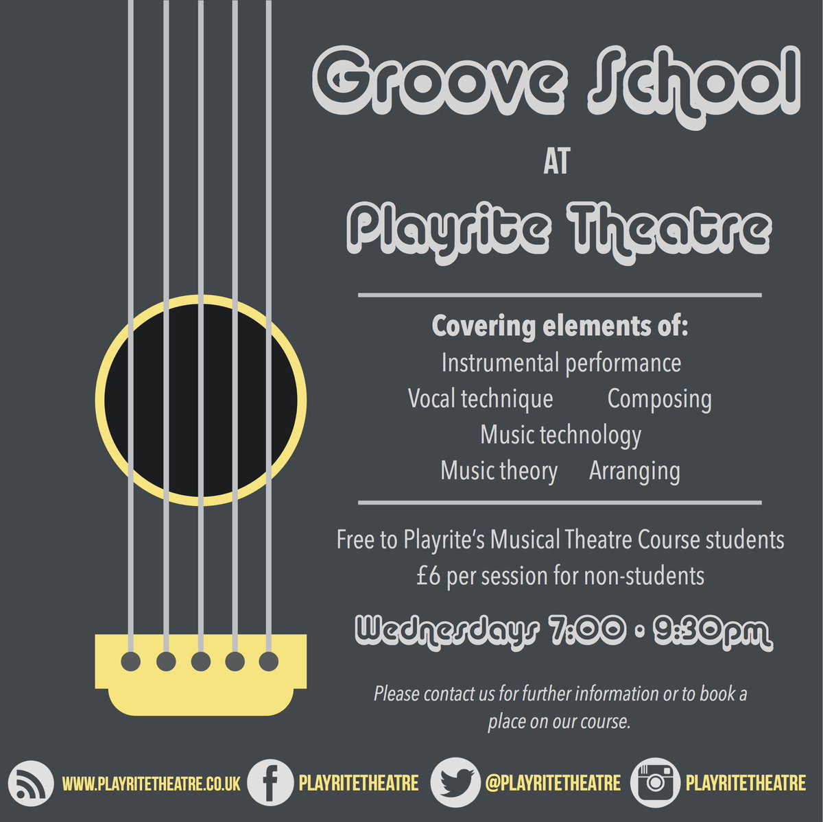 PlayriteTheatre's tweet photo. An exciting new class at Playrite Theatre School 👍🏻 #rockon #teamplayrite #livemusic #groovybaby https://t.co/9UlRt4Wr7o