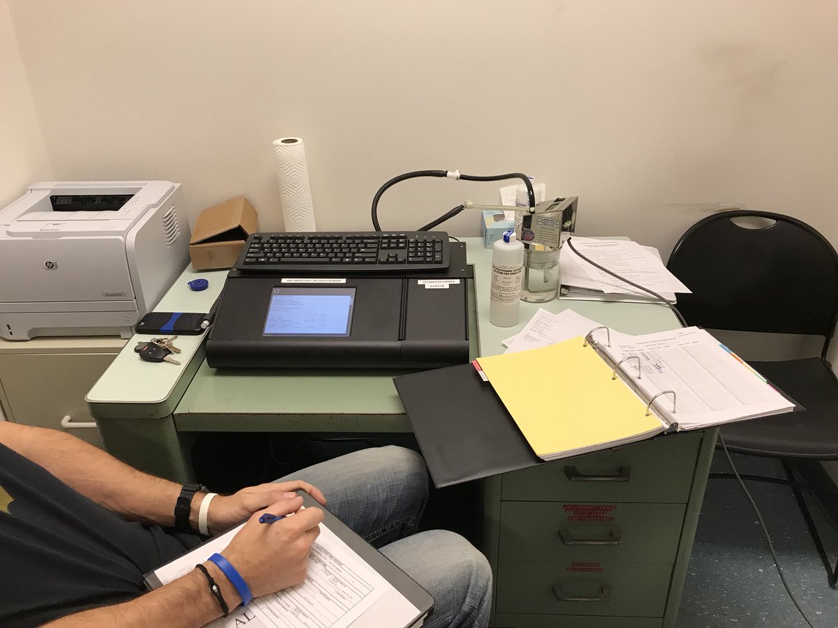 ofc144's tweet photo. Maintenance checks done on the Ralston Police Department’s Datamaster, used for DUI drivers. Working just fine. Have a DD for the long weekend or you may see how it works! https://t.co/j4LRo6GN0Z