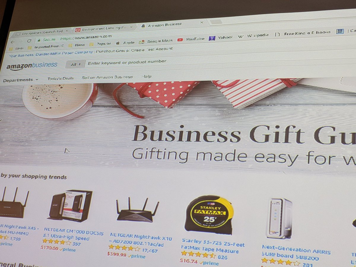 JDTheBuyer's tweet photo. Is Amazon business the new punch-out catalogue for all businesses?? #PASAcapability @procureandsupp @openwindowsau https://t.co/Vg3FoxSS1O
