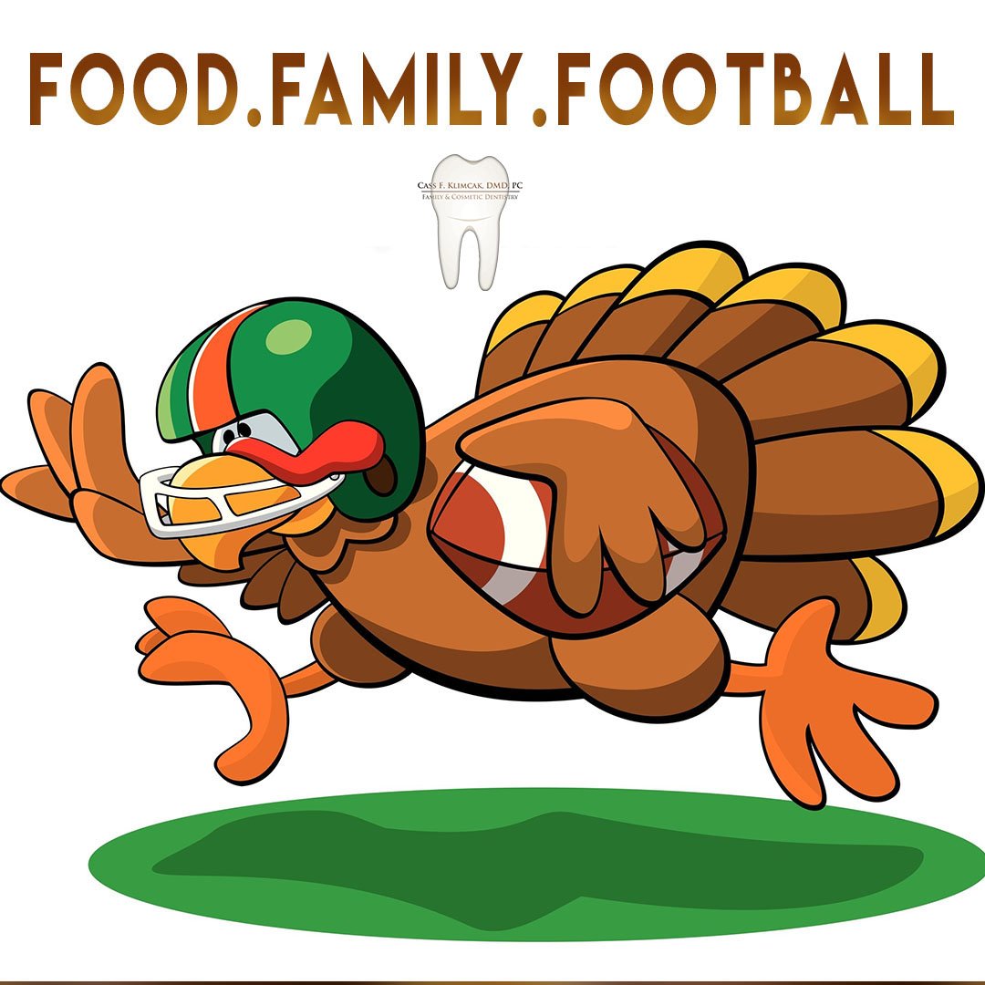 DrCassDMD's tweet photo. Food, Family, and Football-  We hope everyone has a wonderful #ThanksgivingWeek https://t.co/PMCoeSGKAQ