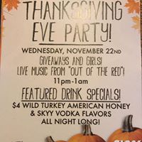 DadzBar's tweet image. Happy Thanksgiving Eve from Dadz Bar &amp;amp; Grill.