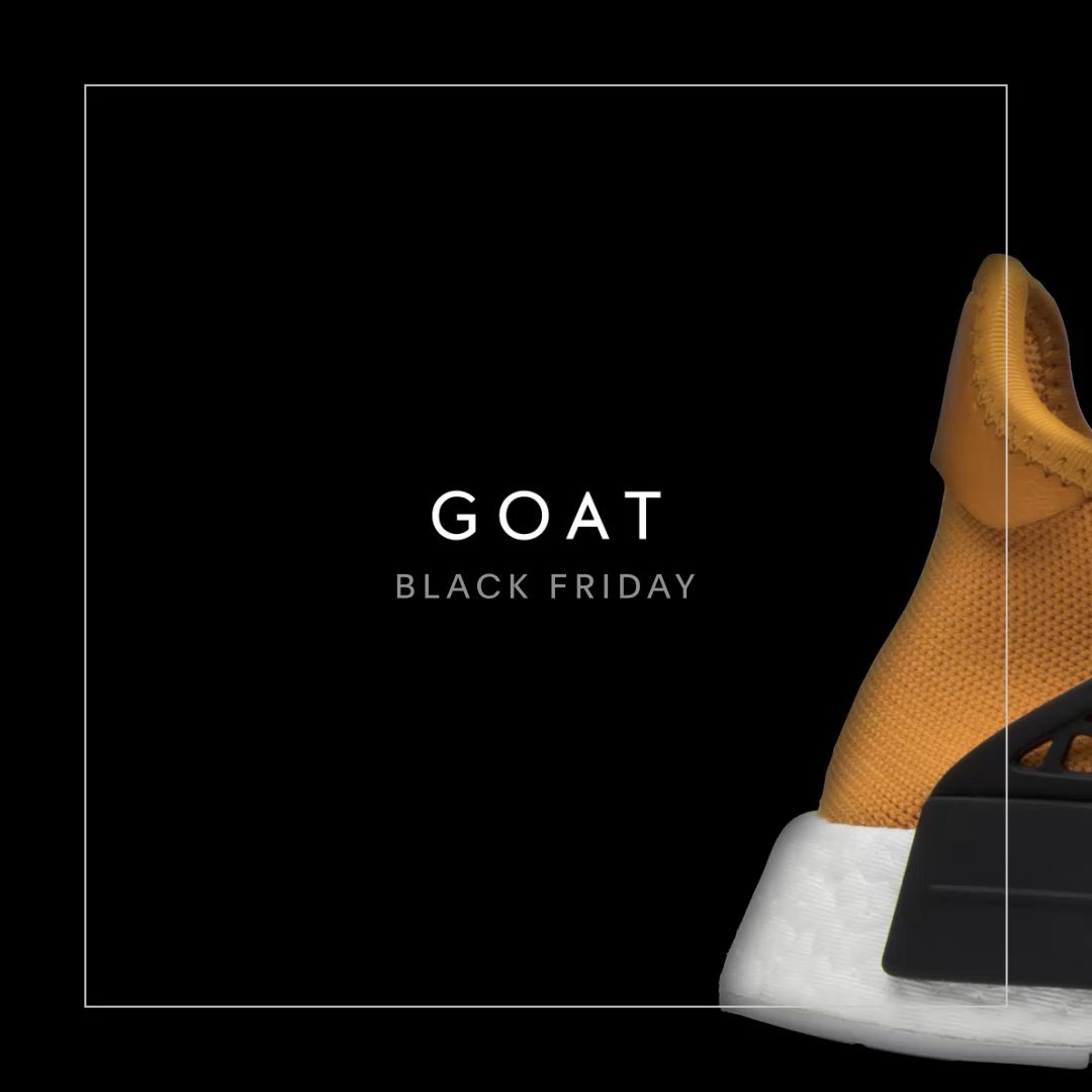 J0canada's tweet photo. Enter for a chance get Pharrell x NMD 'Human Race'. #GOATBLACKFRIDAY https://t.co/zwBeQ77hjj https://t.co/INfVT8bcQi