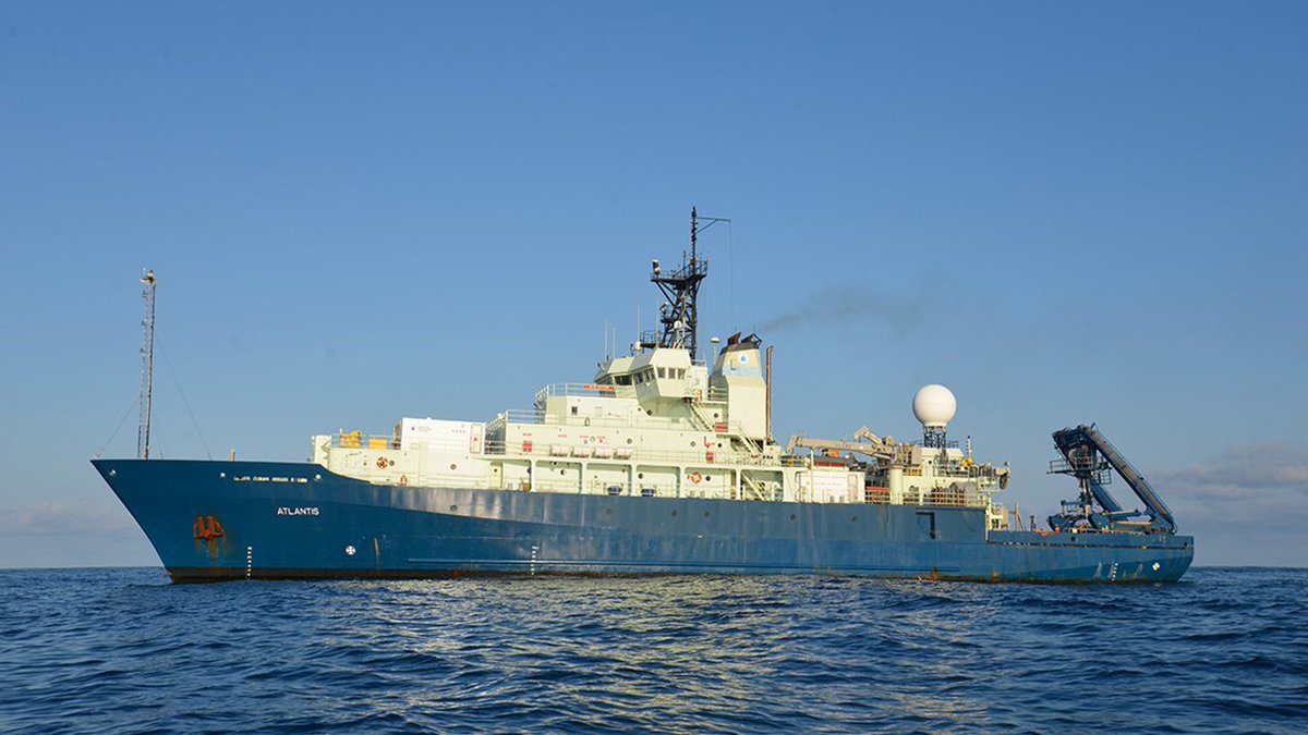 WHOI research vessel #RVAtlantis has joined the search for #ARASanJuan using sophisticated tools to survey the seafloor and communicate under water. #Los44 @UNOLS <a href="/NSF/">U.S. National Science Foundation</a> <a href="/USNavyResearch/">Office of Naval Research (ONR)</a> bit.ly/2A07Ofd