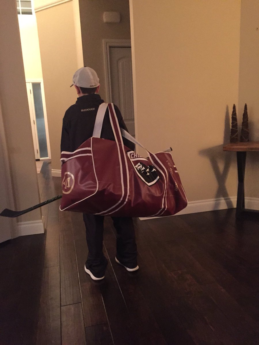 Bucky19's tweet photo. Proud of this guy - new school - made honour role - new team - made good friends - new #Chilliwack colours and he loves corn 🌽 #Wacklife https://t.co/vNHdlXFrmH
