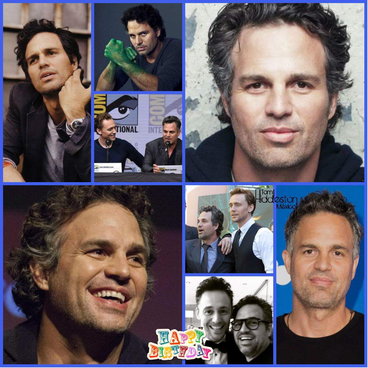 Nuestro querido Mark Ruffalo hoy cumple 50 años y por eso estamos de fiesta    Happy birthday !!! 