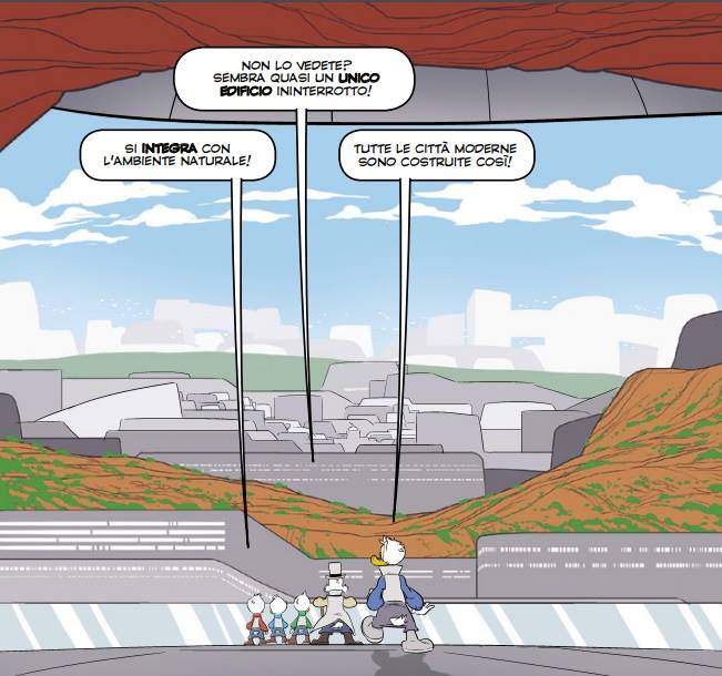 lippenblass's tweet photo. Come sempre i #fumetti ci regalano straordinarie lezioni e acute intuizioni d'#Architettura... @TopolinoIT #previsione #urbanfantasy #urbancomics #architecture #archicomics #Disney #comics https://t.co/Obpqx2pD61