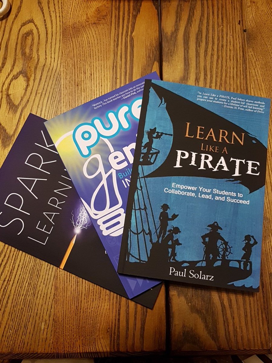 THOMLYNN101's tweet photo. So excited! Got my prize from the #IMMOOC selfie contest today! I'm going to #LearnLAP to #SparkGenius and create #PureGenius! Thanks @gcouros! https://t.co/4Vt4IRBLoC