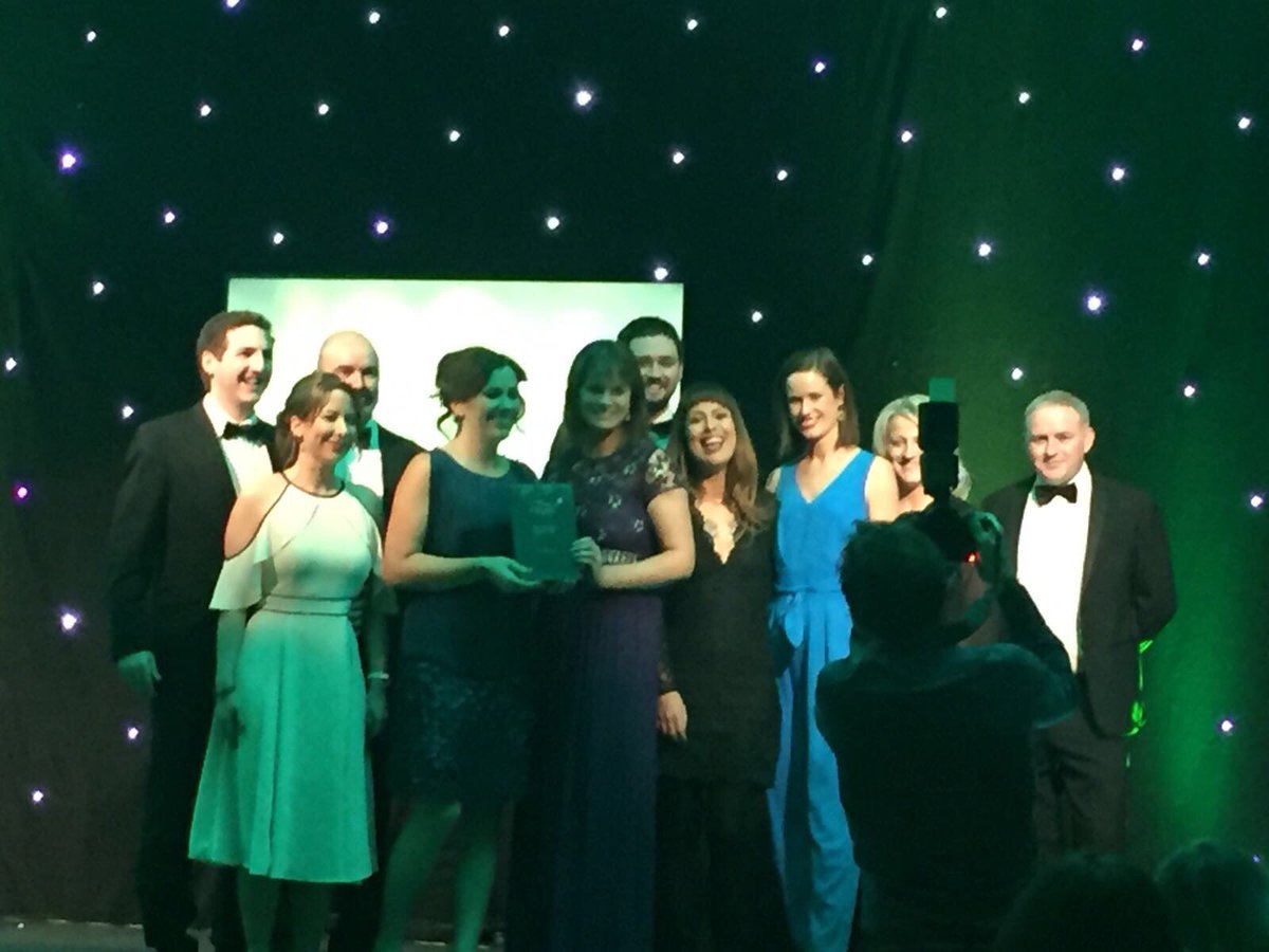 glauce_lucas's tweet photo. We won! Delighted to be involved in the #woodiesheroes campaign and winning the @SponsorshipAwards tonight with @WoodiesIreland @principledublin @agtel https://t.co/1r2WPycA4n