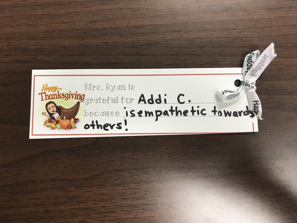 MrsJessicaRyan's tweet photo. Sometimes first year teachers remind you to say whatโs in your heart. Thanks @MissKRochford ๐ #bitmojifever @madcraig https://t.co/OmzSRZ5GFE