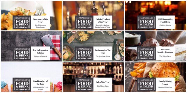 HampshireFare's tweet photo. Just a flavour of this evening’s @HampshireLife Food and Drink Award winners! Proud of you all! Yet more proof that Hampshire is the place to be when it comes to top food and drink talent. #HampshireFADA https://t.co/LWw7fjbhZq