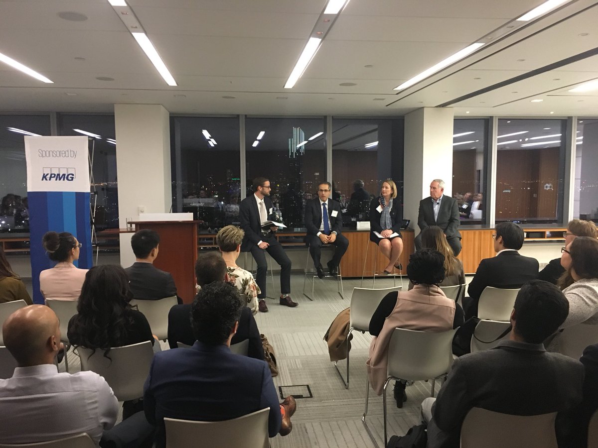 Great discussion on Leadership at the “Tales From The Top” <a href="/TorontoRBOT/">Toronto Region Board of Trade</a> Young Professionals event at <a href="/KPMG_Canada/">KPMG Canada</a>