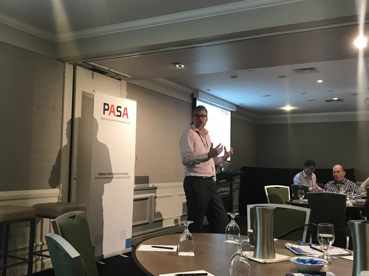 SylwiaLogan's tweet photo. Matt Lohmeyer is talking about how you can get the best value for your organisation. #PASAcapability https://t.co/PG7JxtjJzy