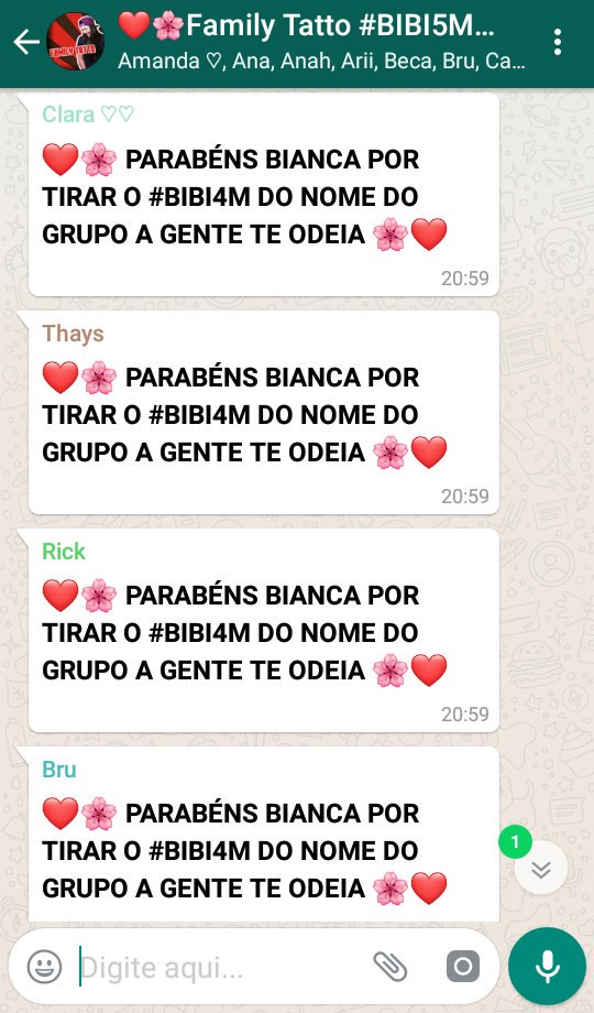 FamilyTatto_'s tweet photo. ❤🌸 PARABÉNS BIANCA POR TIRAR O #BIBI4M DO NOME DO GRUPO A GENTE TE ODEIA 🌸❤
@bibitatto

-Lucas https://t.co/q2XXcOrB5h