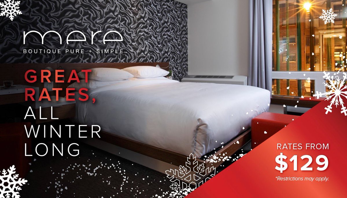 Special offers all winter long at one of Wpg's finest hotels! <a href="/MereHotel/">Mere Hotel</a> reservations.travelclick.com/85509?hotelid=…