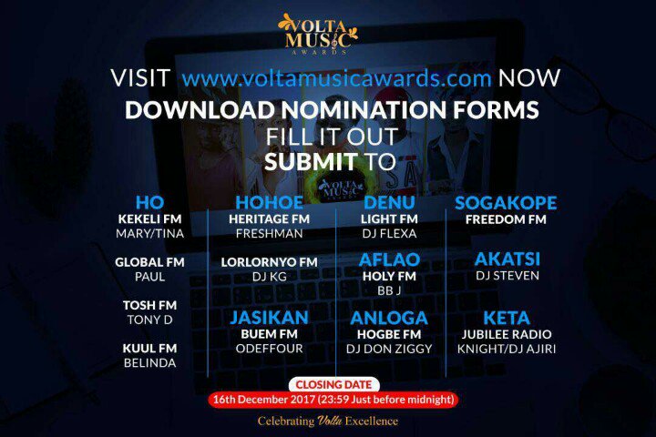 Queenabby88's tweet photo. Get the VMA forms and submit to any of the designated places on the flier. @VoltaMusicAward 
#VoltaMusicAwards 
#VoltaConnect 🇬🇭🌎 https://t.co/rd1ieUmLux