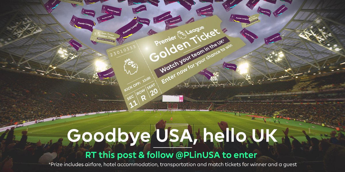 PLinUSA's tweet photo. 🇺🇸✈️🇬🇧

You know the drill! RT &amp; follow to enter for a chance to win a VIP trip to see the #PL in person

#PLGoldenTicketSweepstakes https://t.co/ksKlL6UQLD
