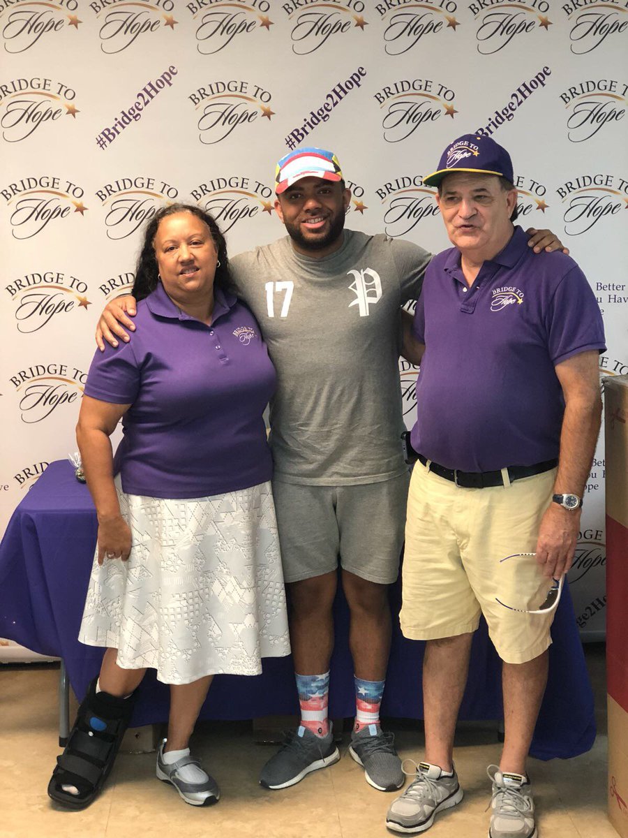 DjDonHot's tweet photo. It was a pleasure meeting and hanging out with Vanessa and Pastor Mark Tinsley at the Bridge To Hope HQ.
#Bridge2Hope #Thanksgiving https://t.co/8BsPtqBAvN