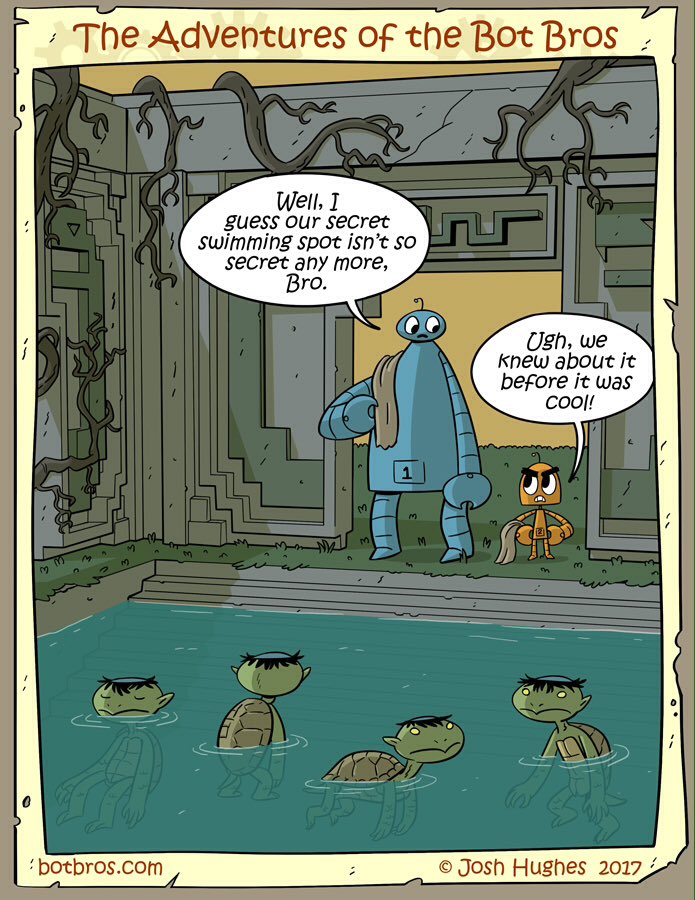 botbroscomics's tweet photo. Pool party! https://t.co/KKhX4lEKcY #comic #cartoon #botbros #adventure #art #digitalart https://t.co/FtuWhrEVDU