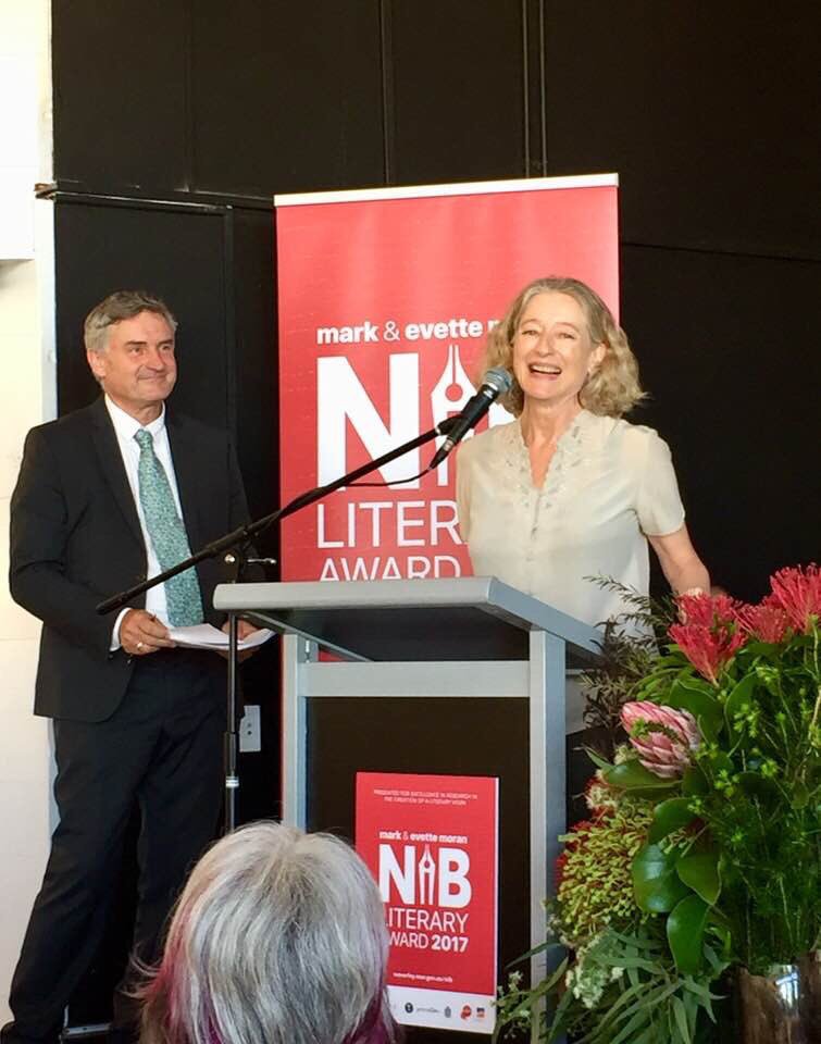 So excited to receive the Alex Buzo Shortlist Prize at the NIB Literary Awards for #thephoenixyears. Thank you Aniwar, Cao Fei, Gonkar Gyatso, Guo Jian, Huang Rui, Jia Aili,Pei Li, Sheng Qi &amp; Zhang Xiaogang, who inspired me 🌞 and <a href="/AllenAndUnwin/">Allen & Unwin</a> for believing in the book 🌞