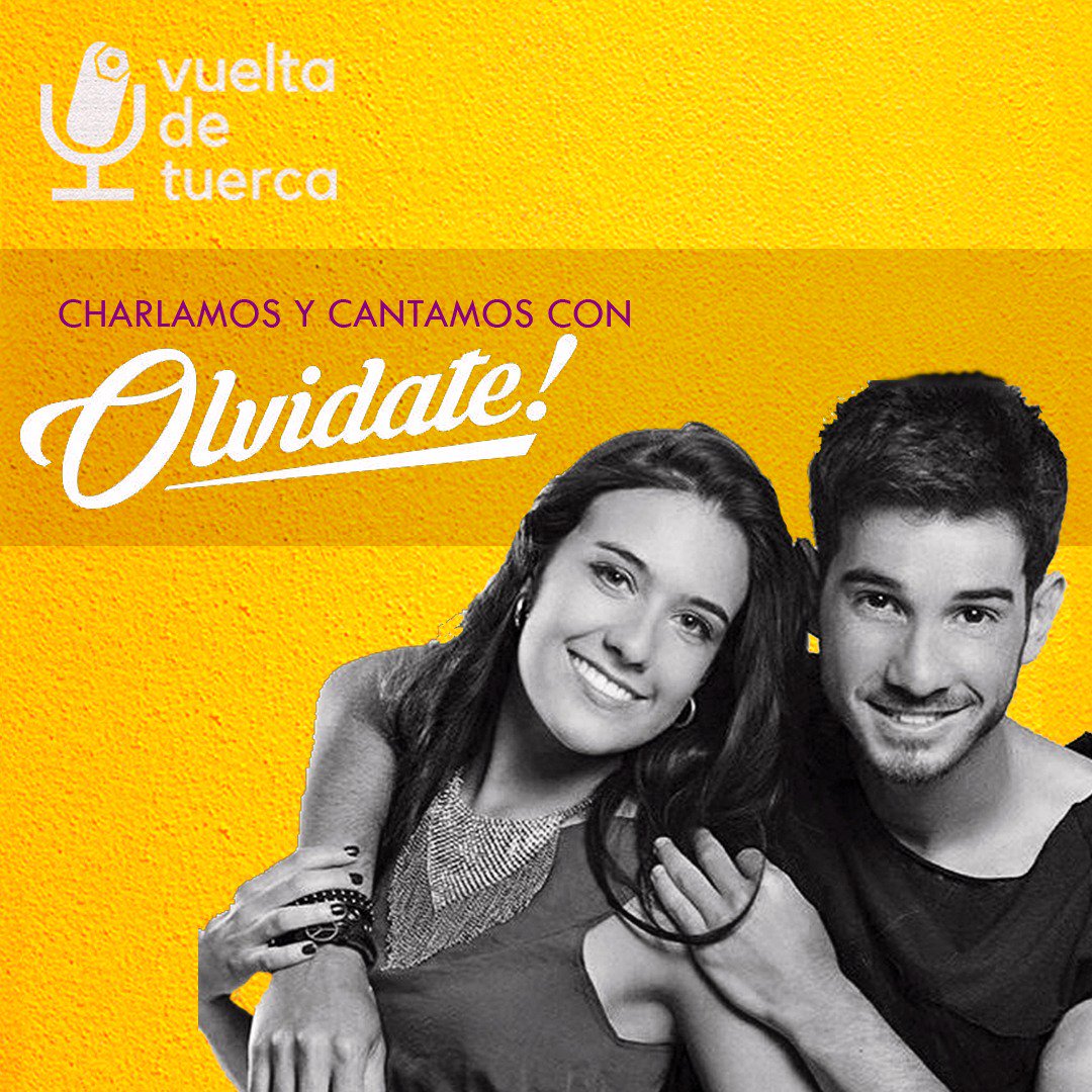vueltadtuercaof's tweet photo. Para finalizar el programa de este viernes, charlamos y cantamos con @OlvidateOficial. ¡El último programa de Vuelta de Tuerca! ¡No te lo pierdas!

Nos pueden escuchar de 09:00 a 11:00 por RUM - Radio Universidad de Montevideo vía TuneIn https://t.co/Wm2td1pwvr

#VueltaDeTuerca https://t.co/8c6Mb3r0nQ