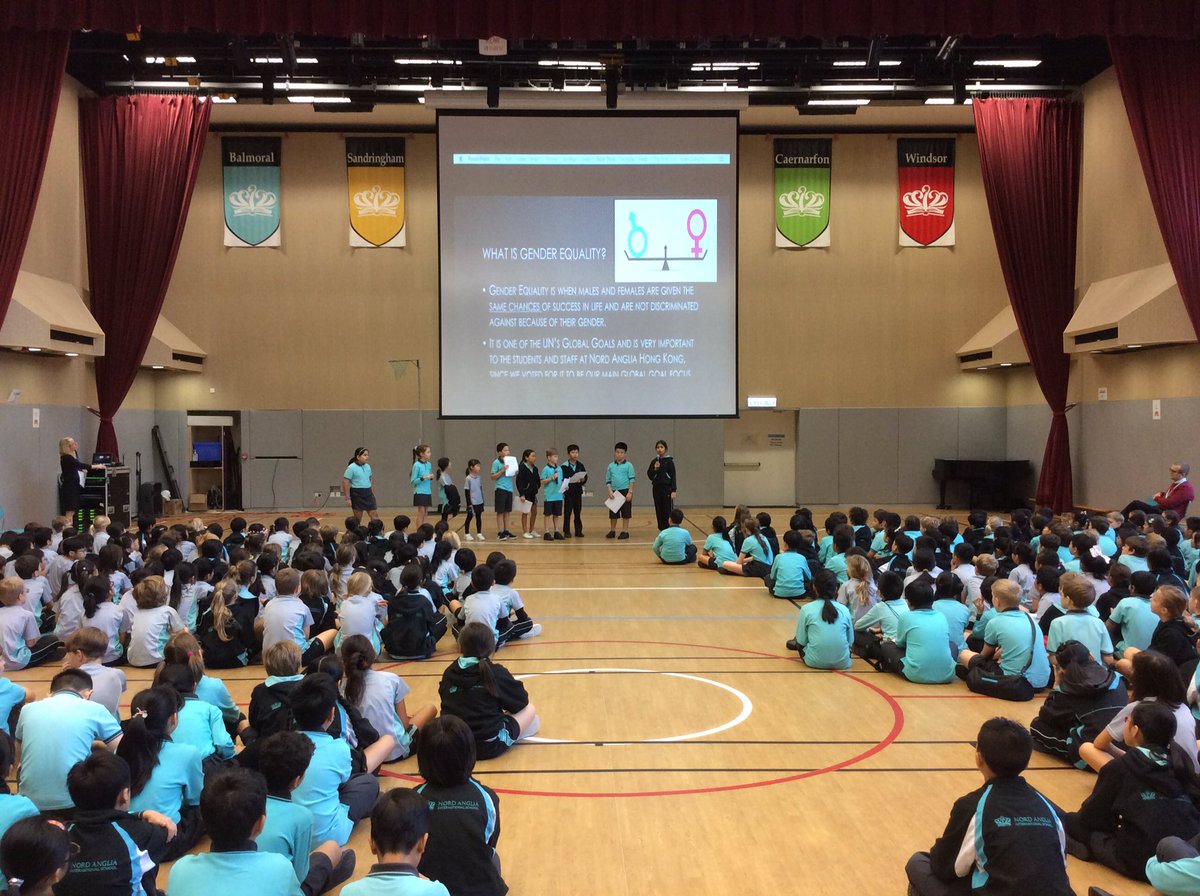 YR3NAISHK's tweet photo. @NAISHongKong are ready for the Pupil Council to tell us about #genderequality and how we're raising awareness @GlobalGoalsUN @UN https://t.co/plPUxbpTS4