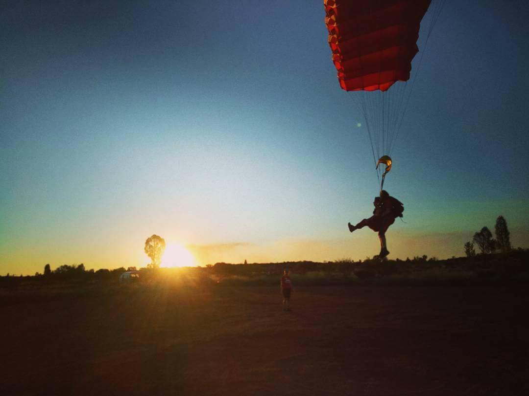 Every day is worth it when you make the best out of it! Photo Cameron Fontenot <a href="/SkydiveUluru/">Skydive Uluru</a> #redcentreNT #NTaustralia