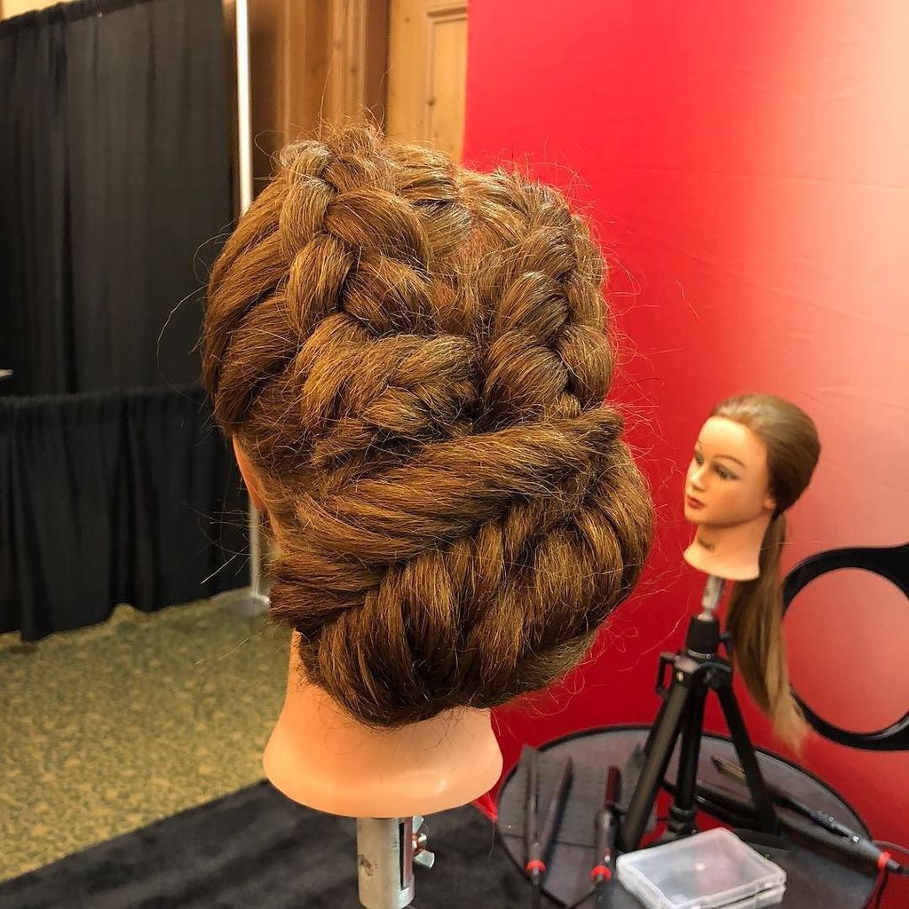 BrianJensenHair's tweet photo. Since itโs technically my Friday, I thought I would share a flashback to Milwaukee @saloncentric show a few weeks ago when I was playing with braids. Using @sexyhair #PowderPlayLite and #RoseElixer #flashbackfriday #fbf #upstyle #braids #fishtailbraid #dโฆ https://t.co/b3mcVMUv2N https://t.co/tSySZeWM6u