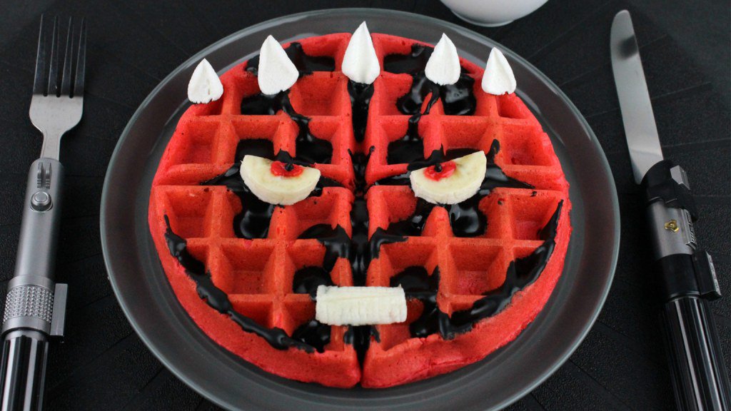 geekswithforks's tweet photo. Darth Maul Waffles | #GeeksWithForks #Recipe #StarWars https://t.co/MGnIineRuq https://t.co/CkY1Uae9dN