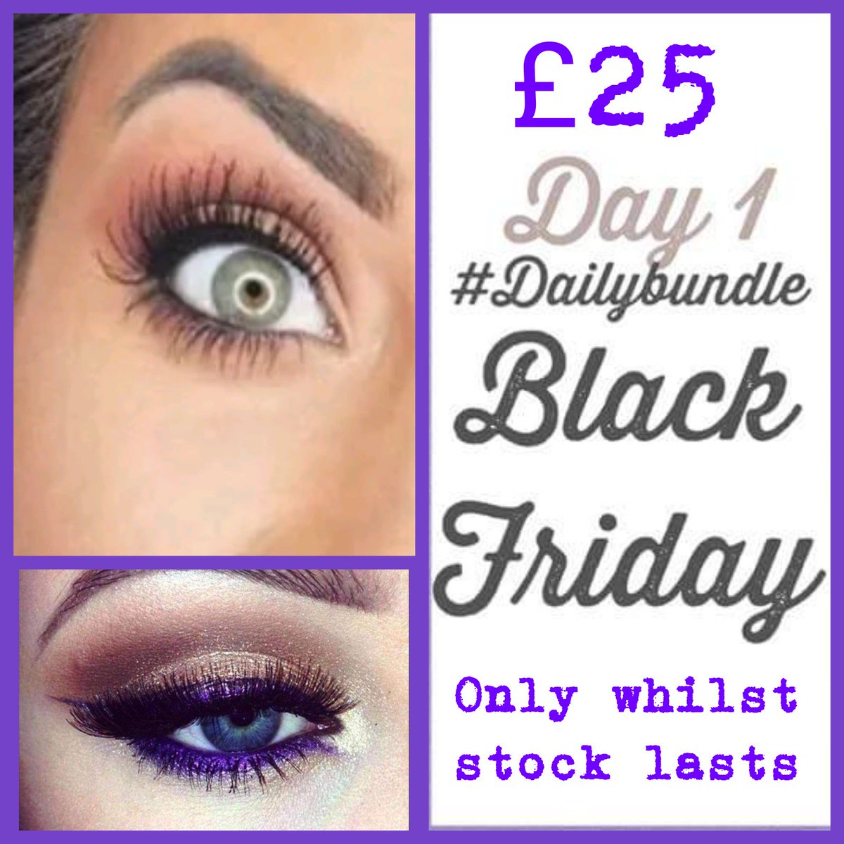 sammiej6688's tweet photo. 2pm Thursday this amazing deal goes live!
A limited edition Purple dip and draw liner and the amazing EPIC mascara 🤩😍
DM for details
#BlackFriday #Younique #DipAndDraw #Epic #EpicMascara #Bargain #8DaysOfDeals #MakeUp #Cosmetics #Christmas #Gift #ThanksGiving #LoveAHashTag https://t.co/lHQx1tMaih