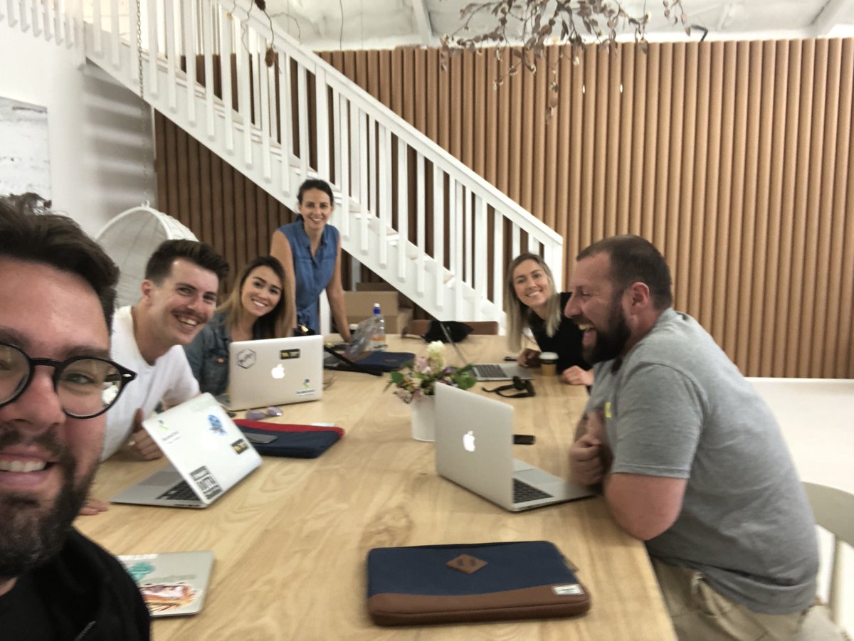 TroyHammo's tweet photo. Great to be in the Auckland digs with the @TalentArmyHQ team. https://t.co/vFX4TAoVKh