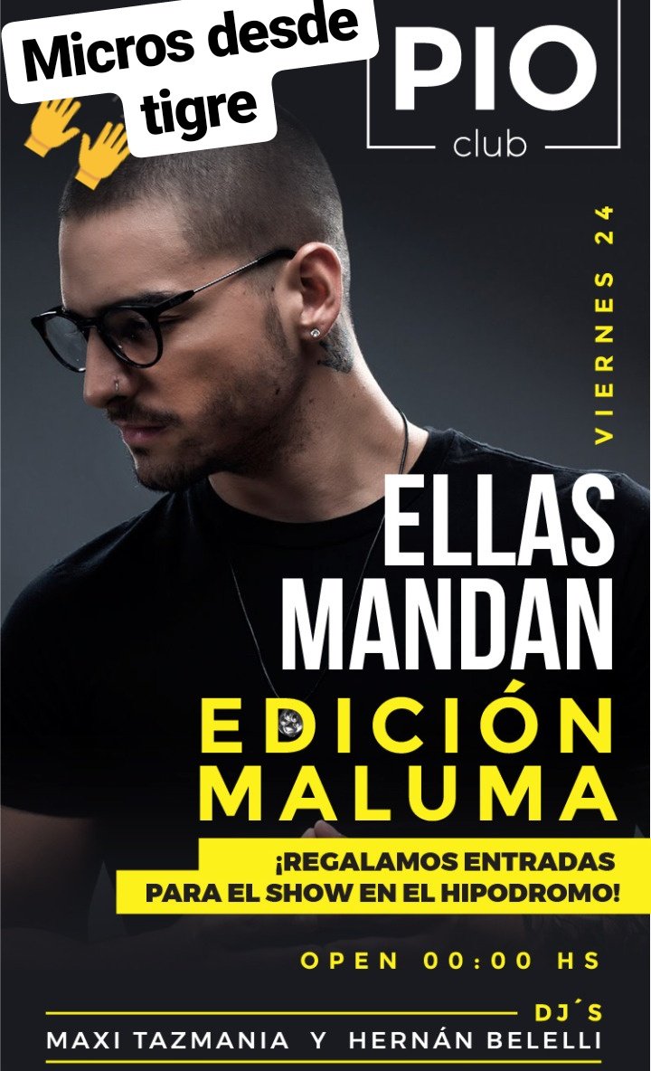 giian_iannuzzi's tweet photo. No te pierdas La mejor noche!! https://t.co/CjAYb643ld