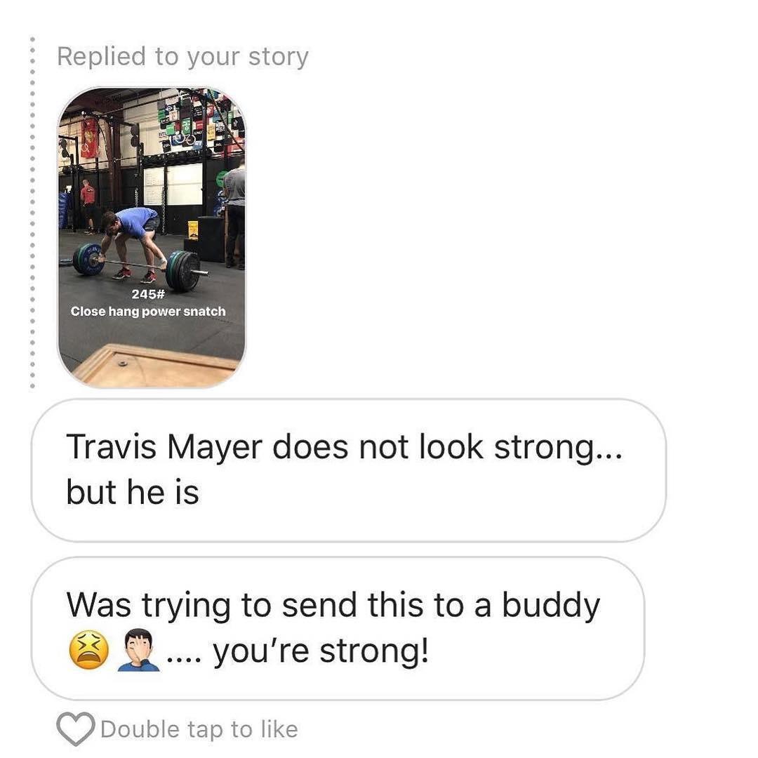 .@travis_mayer: “When the DM is accidentally sent to you instead of the intended party. 😂 “
