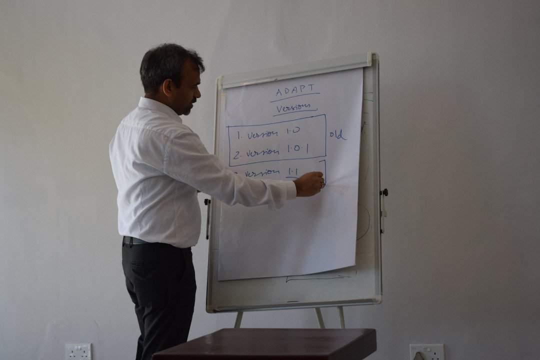 ChazRwige's tweet photo. @rajiv_r_in from @ContactPARIS21 explaining #ADAPT tool in #ADAPT2 training at @dLabTz
#DataRevolutionTz #SDGs #DataRevolution #sustainabledevelopment @NBSTanzania @MCC_Data @PEPFAR @StephenChacha https://t.co/JJnvdTH83P