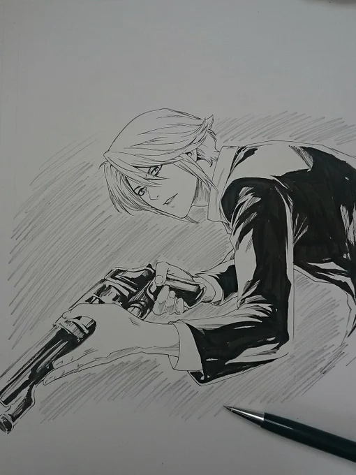 @m_i_ さぁ!ネームを描きましょう一條先生! 