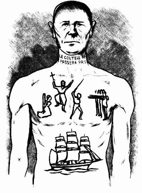 Ever wondered about the meaning or methods behind convict tattoos? Sarah Matthews from <a href="/Library_Vic/">State Library Vic</a> explains: bit.ly/2xvP3vP #ozhst