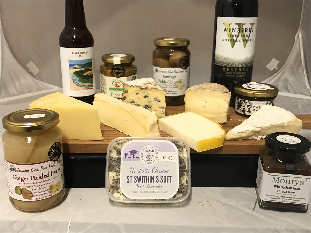 If you or somebody you know has a love for Cheese why not buy them our #cheesepleeze hamper this Christmas? 

7 of Norfolk’s finest cheeses alongside some of their finest accompaniments! bit.ly/2f5gFT5 last date for orders 20th December