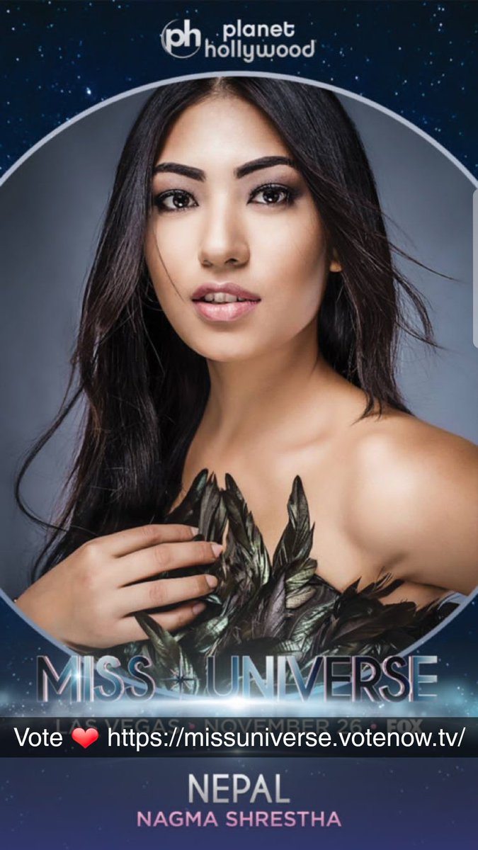 Ssophiiyaa's tweet photo. Vote for Nagma Shrestha Nepal in Miss Universe 2017. #MissUniverse  #Nepal  😍😍😍 https://t.co/12b48dr9Zc