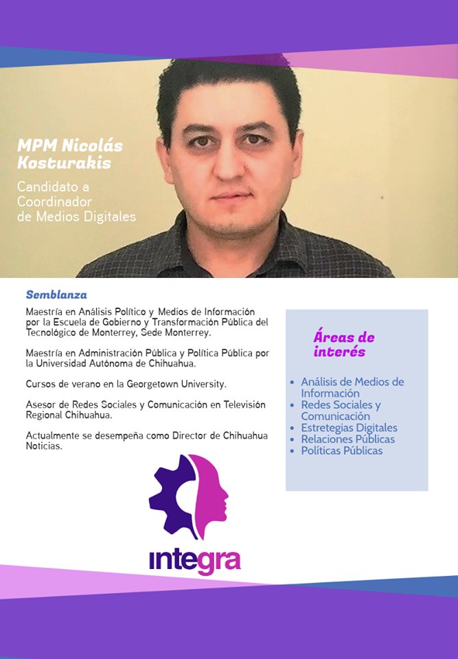 PlanillaIntegra's tweet photo. Es un gusto compartirles un poco sobre las semblanzas de algunas y algunos de los integrantes del equipo de la Planilla Integra, aspirante a dirigir la Asociación EXATEC de nuestra Escuela. Les invitamos a conocernos y sumarse a nuestro proyecto de trabajo. #PlanillaIntegra https://t.co/3BbC0ugEYL