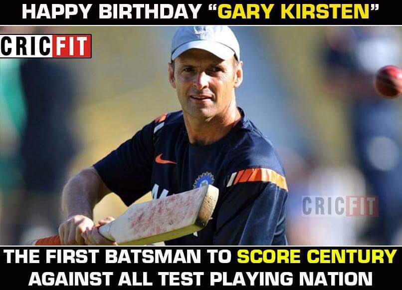 Happy Birthday Gary Kirsten ! 