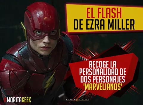 MoritaDigital's tweet photo. El personaje más divertido de la última película de DC Comics recoge una mezcla inteligente de personalidades entre el Spider-Man de Holland y el Quicksilver de Peters. 
#MoritaDigital #QueELMundoSepaDeTi #MoritaGeek #Flash #EvanPeters #TomHolland #DCComics #JusticeLeague https://t.co/aEmnLWRp17