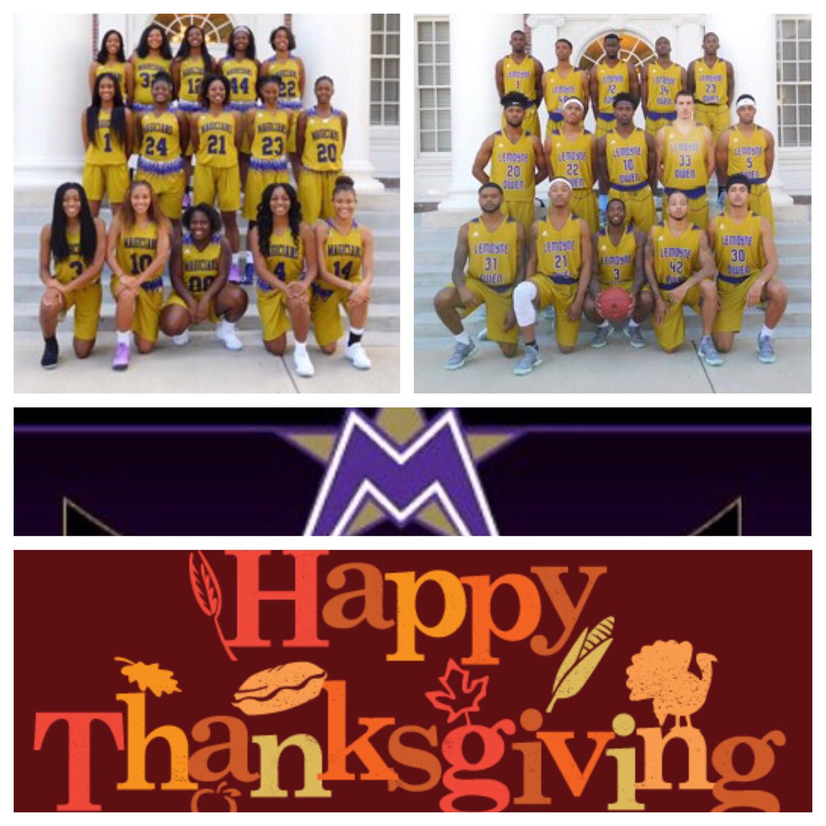 locathletics's tweet image. Have a safe and Happy Thanksgiving holiday LOC! See you soon. 🦃🍁#LOCFAMILY #GoMagicians🔮🎩✨