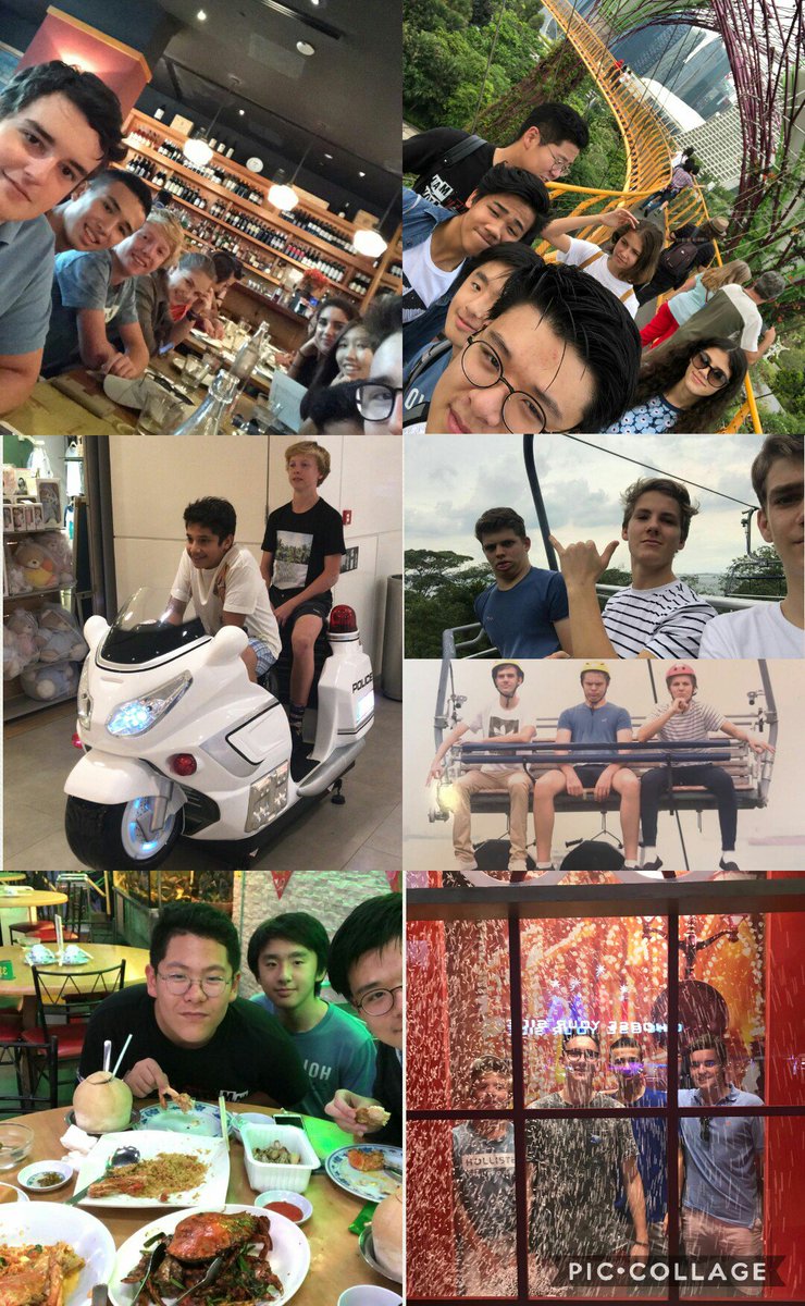 HarrowHKExpeds's tweet photo. The Harrow Hong Kong students exploring Singapore and making the most of their time outside the #THIMUN conference! @Harrow_HK @Sentosa_Island #Friendship #Exploring #ChilliCrab #NoSignBoard #Sentosa #Luge https://t.co/Btz3HcmG7g