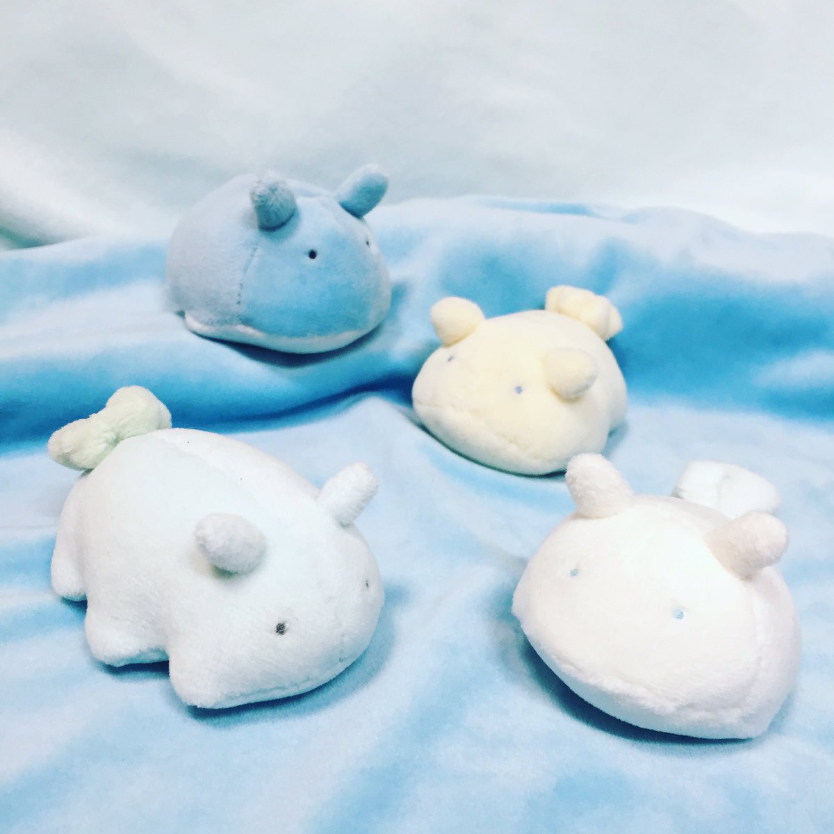 ウミウシぬいぐるみ 試作たち #ハンドメイド #ぬいぐるみ制作