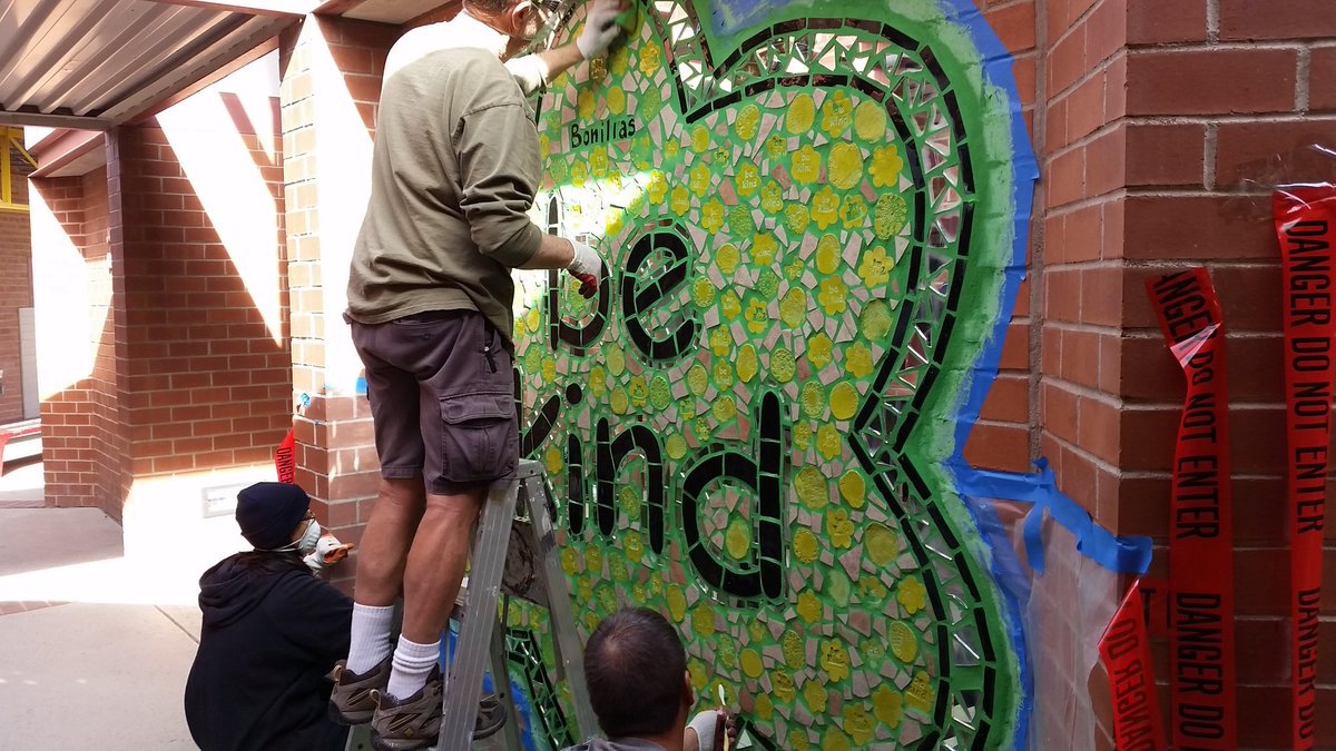 KGUN 9 On Your Side on Twitter "Ben's Bells unveils "Be Kind" mural at