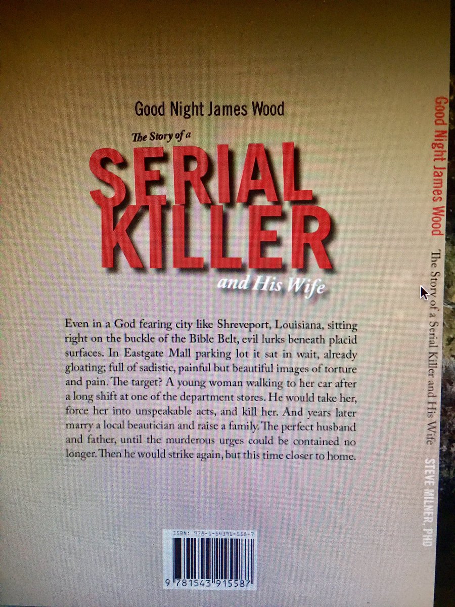 phd_milner's tweet photo. My true Serial Killer book is out and available on Amazon and other major platforms!! Please check it out. #MyHometown #ShreveportLa #6YrsResearchWriting #81Kills #5YrsMarriedToMyFriend #SexualSadist #Necrophiliac #KidnapperTorturererRapist #MoreBooksComingIn2018 #LoveYouAll. https://t.co/vUix981H3B