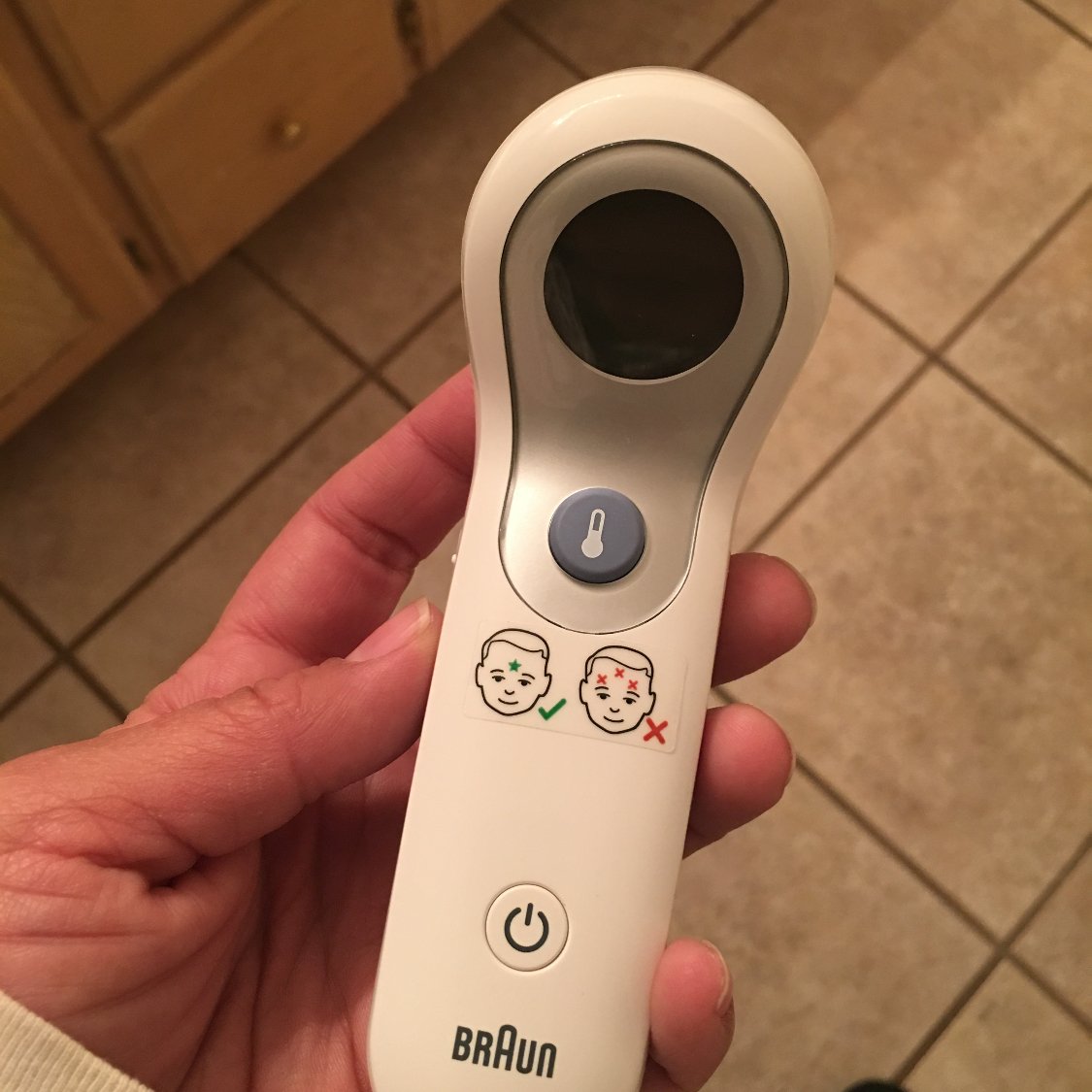 Oh my gosh this thing is so cool y’all! #BraunTherms Hands down my favorite thermometer ever!!!!