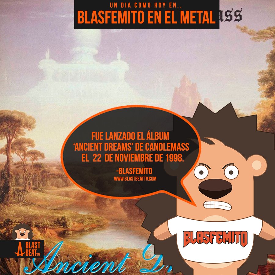 blastbeattv_'s tweet photo. ¿Te gusta @candlemass ? Un día como hoy fue lanzado el álbum: #AncientDreams

#DoomMetal #Candlemass #BlasfemitoEnElMetal https://t.co/twm0r4MELB
