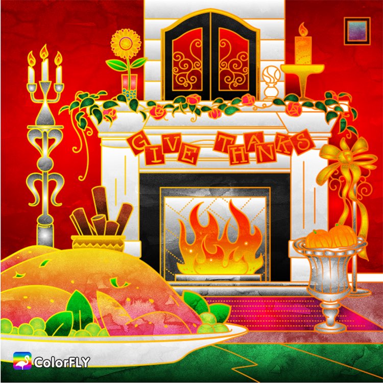 ColorflyApp's tweet photo. πDaily New Pictureπ #cosy feeling #thanksgiving themed artwork from our amazing artists, which one is your favorite ππ₯ #Colorfly #Coloring #Colorflyapp #coloringbook #today #withlove #coloringbook #mypassion #artbeauty #culture #goodday #timetorelax #relaxtherapy #fun #cute https://t.co/bd8axFEDcO