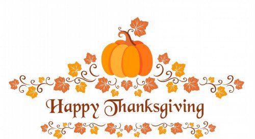 We will be closed Thursday 11/23, for Thanksgiving!