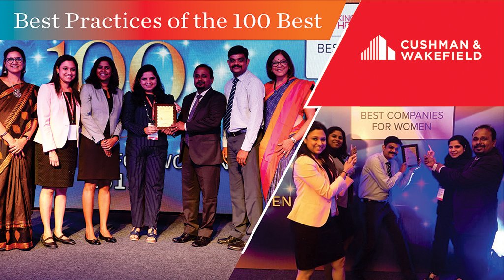 cushwakeAsia's tweet photo. Deepali Bhardwaj (ED- Human Resources) &amp; Sridhar VS (MD, Chennai)  receive the AVTAR 100 Best Companies for #Women in India . @CushWakeASIA #India is the only IPC to be included in the top 100 best companies for women employees in India https://t.co/ovShjUQ1Rx